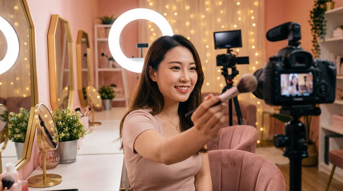 糖心vlog美妆视频教程